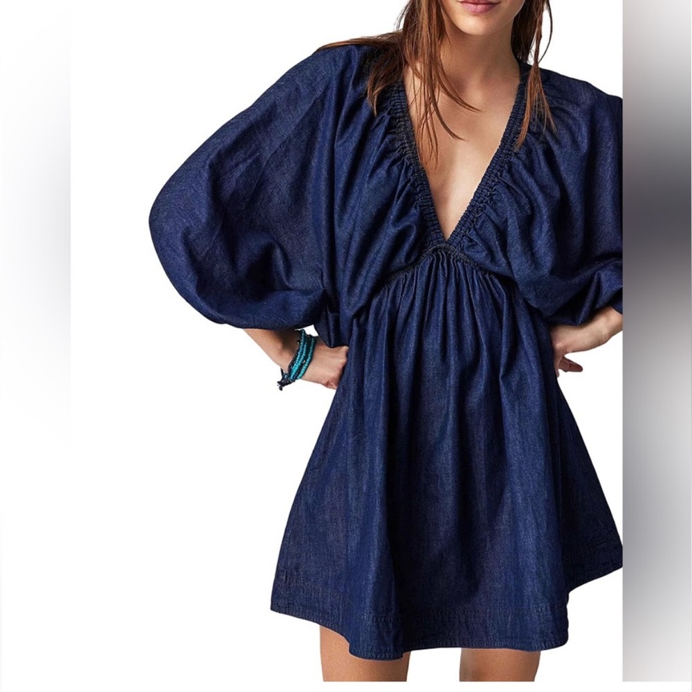 NEW Free People Jean Dress